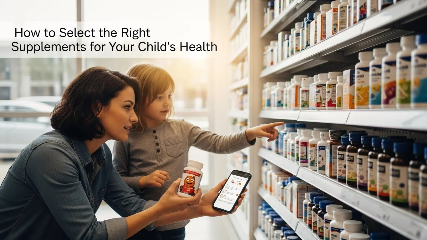 How to Select the Right Supplements for Your Child's Health