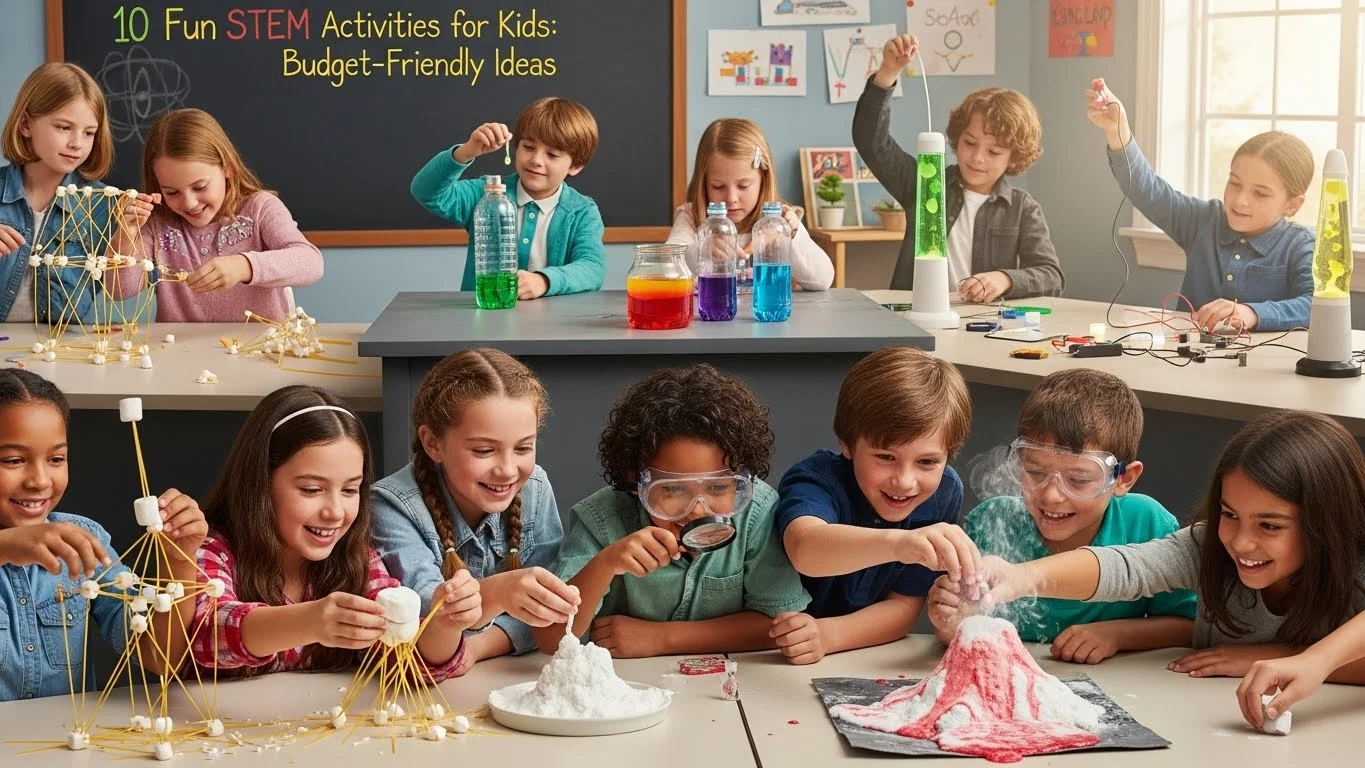 10 Fun STEM Activities for Kids: Budget-Friendly Ideas