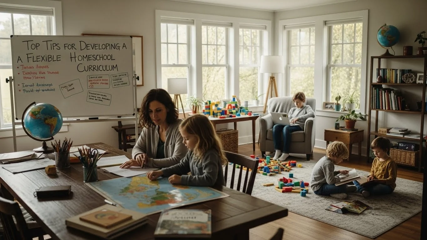 Top Tips for Developing a Flexible Homeschool Curriculum