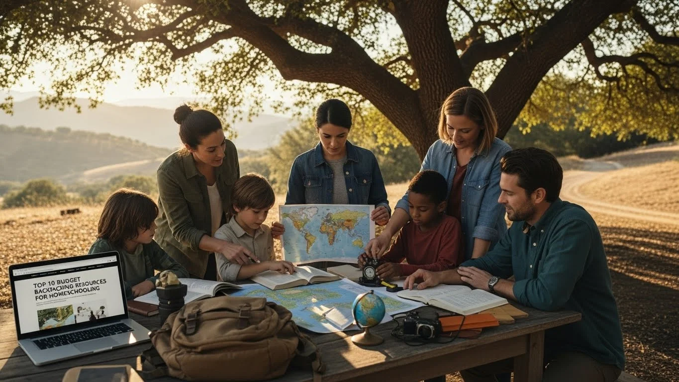 Top 10 Budget Backpacking Resources for Homeschooling