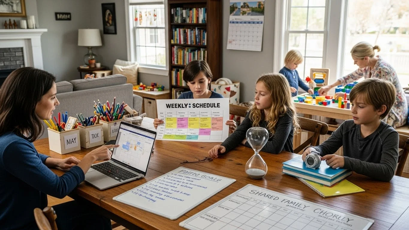 Effective Time Management Strategies for Homeschooling Families