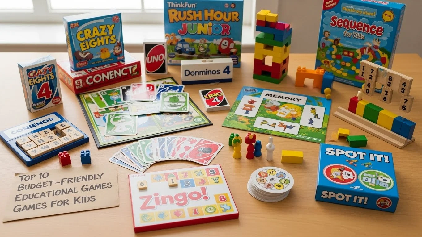 Top 10 Budget-Friendly Educational Games for Kids