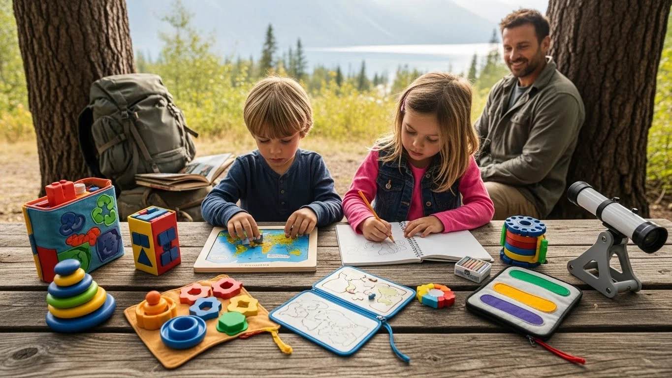 Engaging Educational Toys for Budget Backpackers with Kids