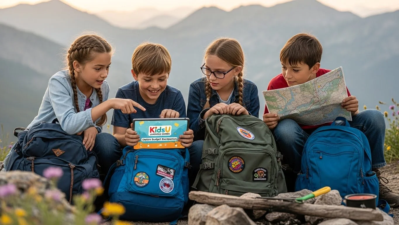 Explore Budget Backpacking: Kidsu2019 Learning Games on the Go