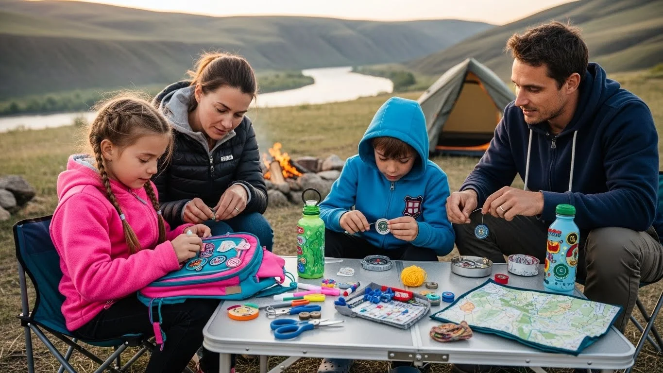 Family Travel Adventures: DIY Crafts for Young Backpackers