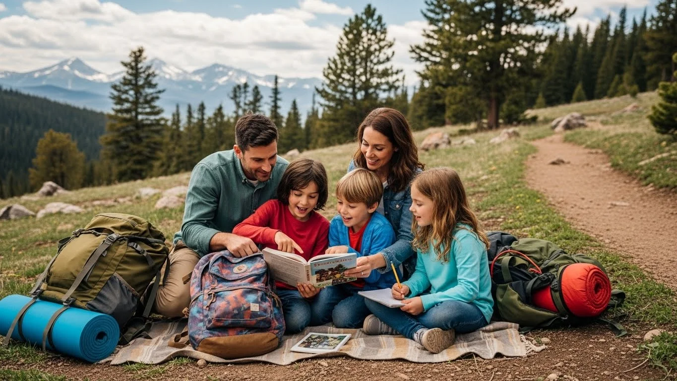 Budget Backpacking with Kids: Fun Literacy Activities