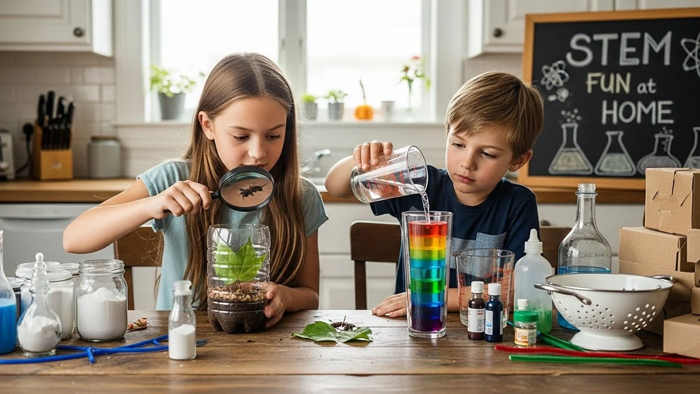 Budget-Friendly STEM Activities for Kids at Home