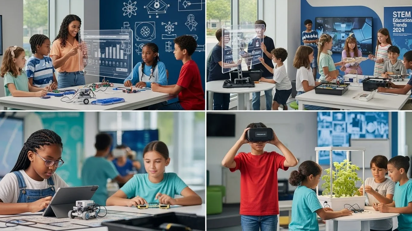 Explore the Latest STEM Education Trends for Kids in 2024