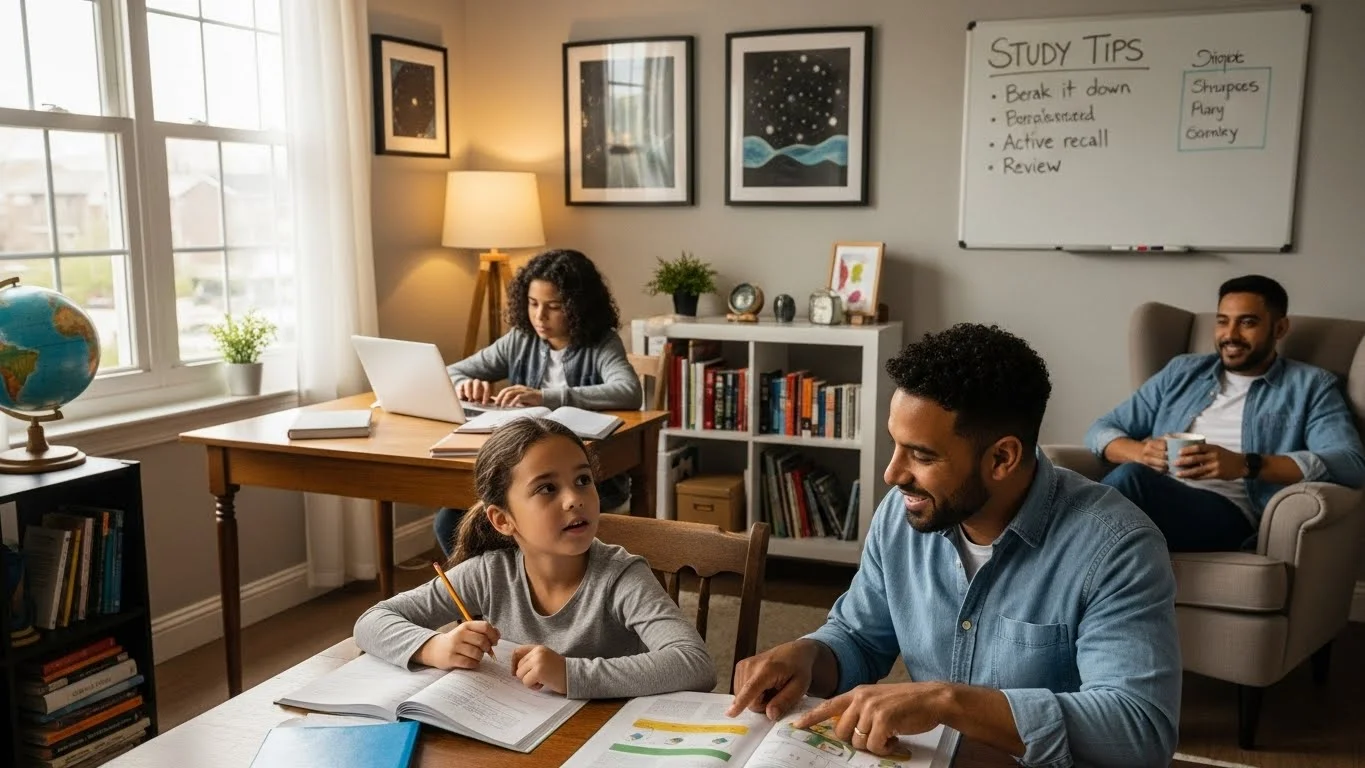 Mastering Study Skills: Tips for Parents to Guide Kids