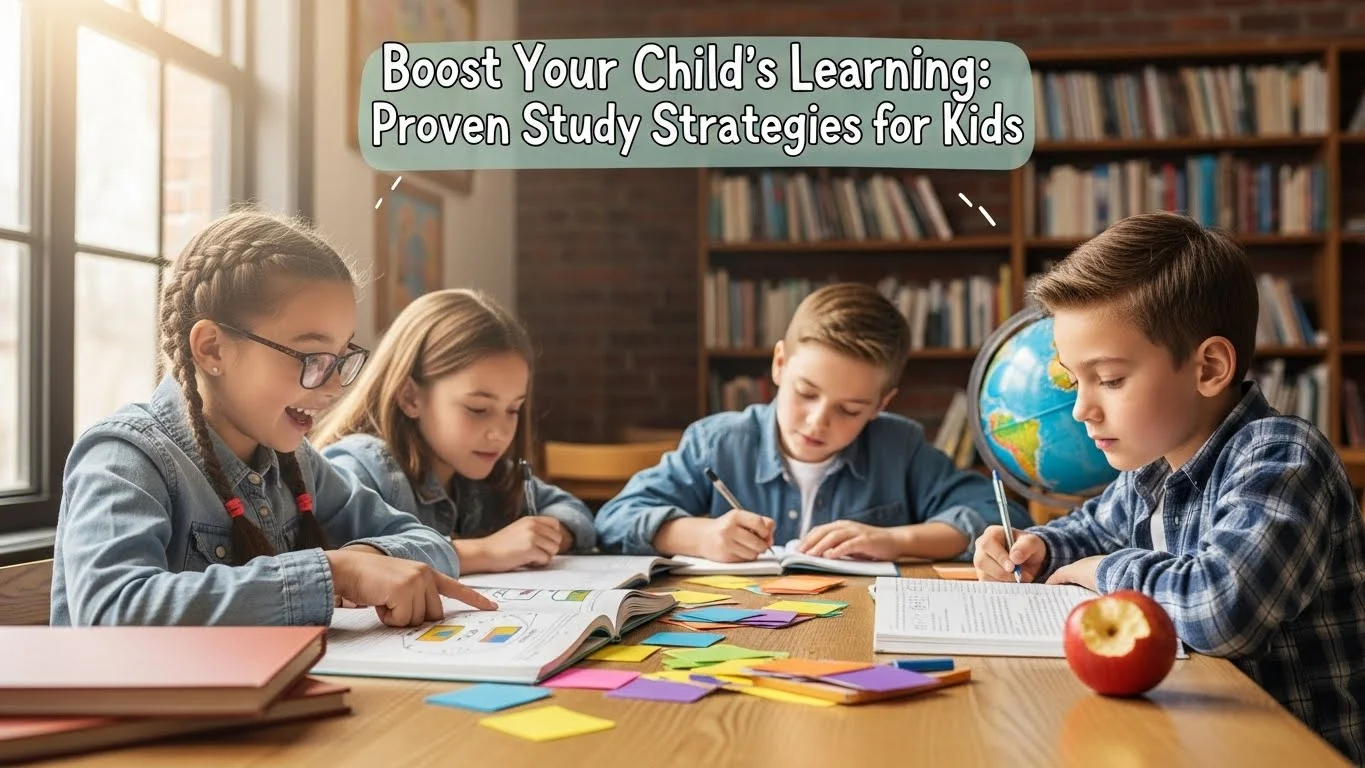 Boost Your Child's Learning: Proven Study Strategies for Kids