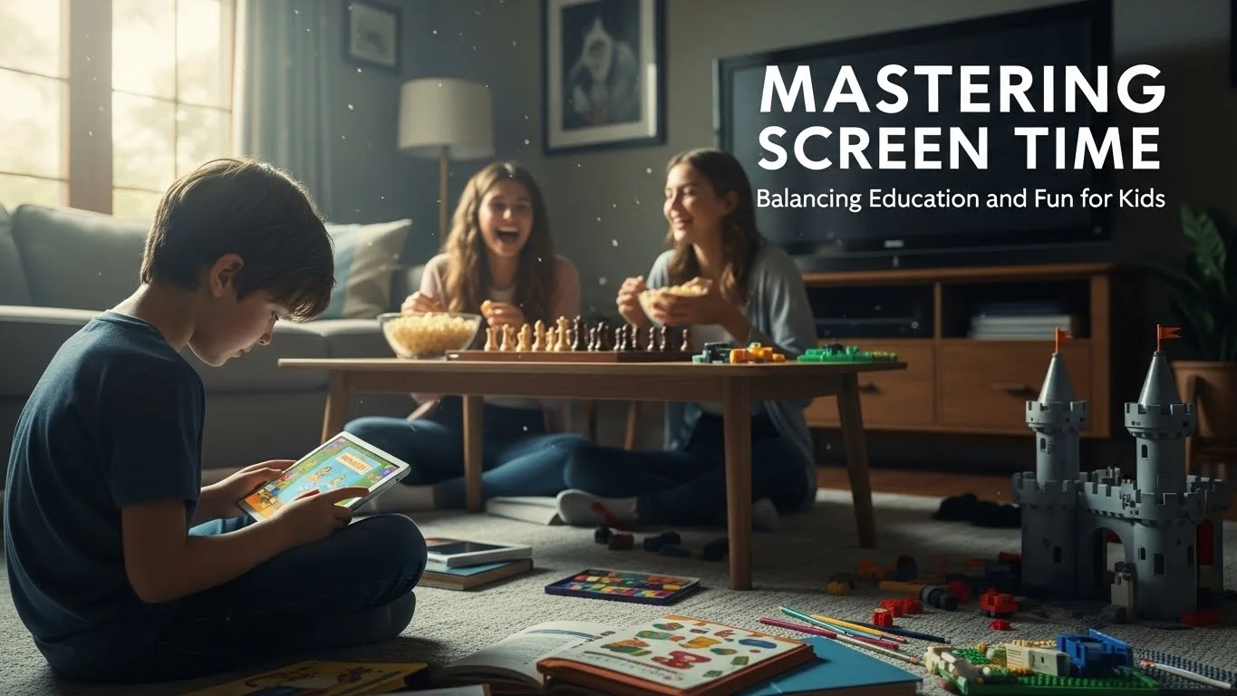 Mastering Screen Time: Balancing Education and Fun for Kids