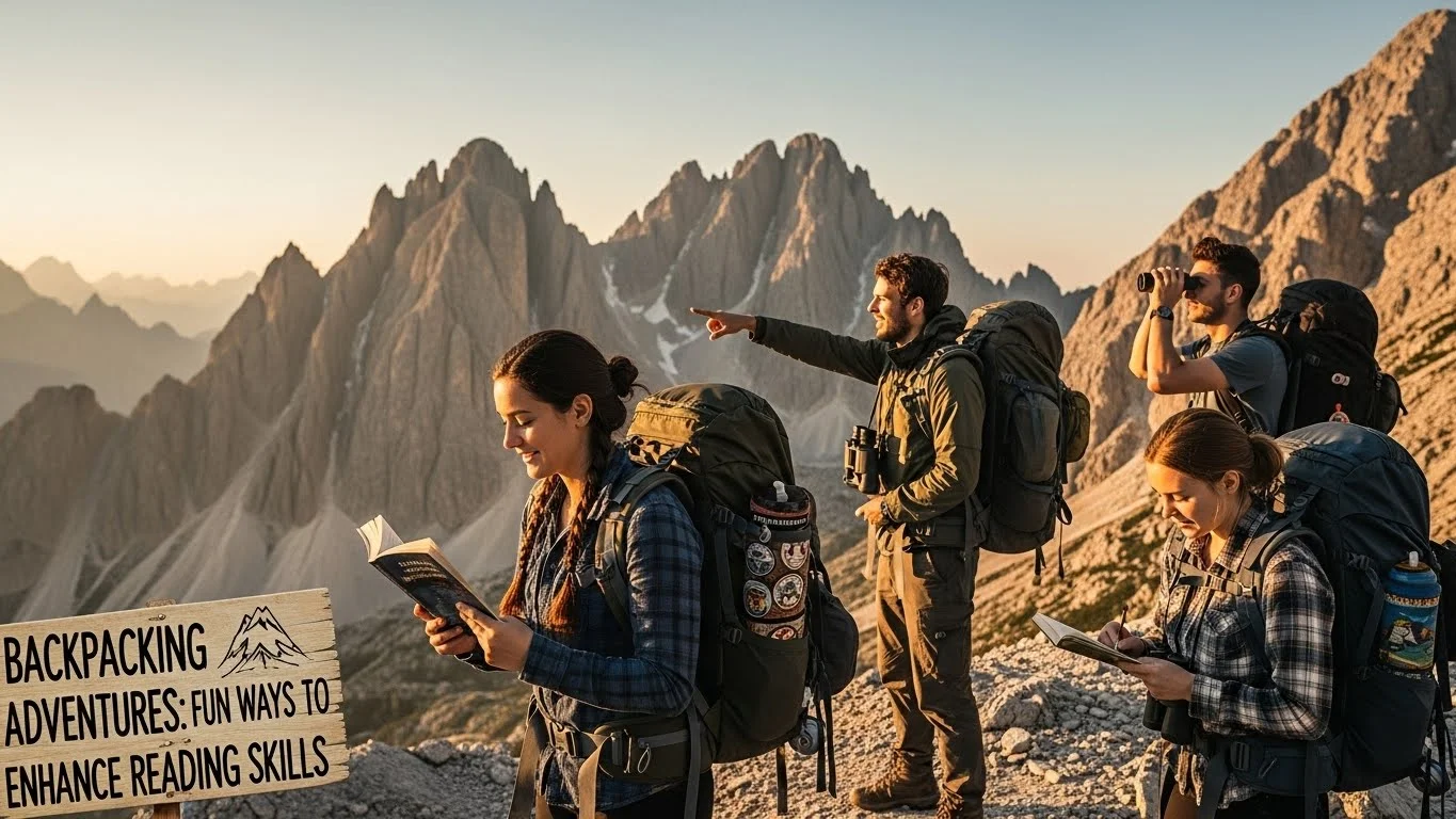 Backpacking Adventures: Fun Ways to Enhance Reading Skills