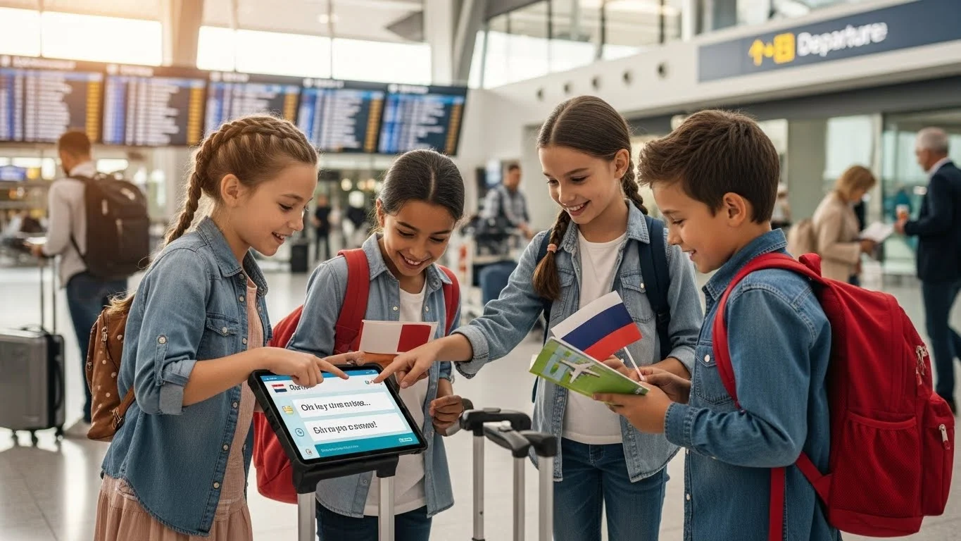 Language Skills on the Go: Readiness for Young Explorers