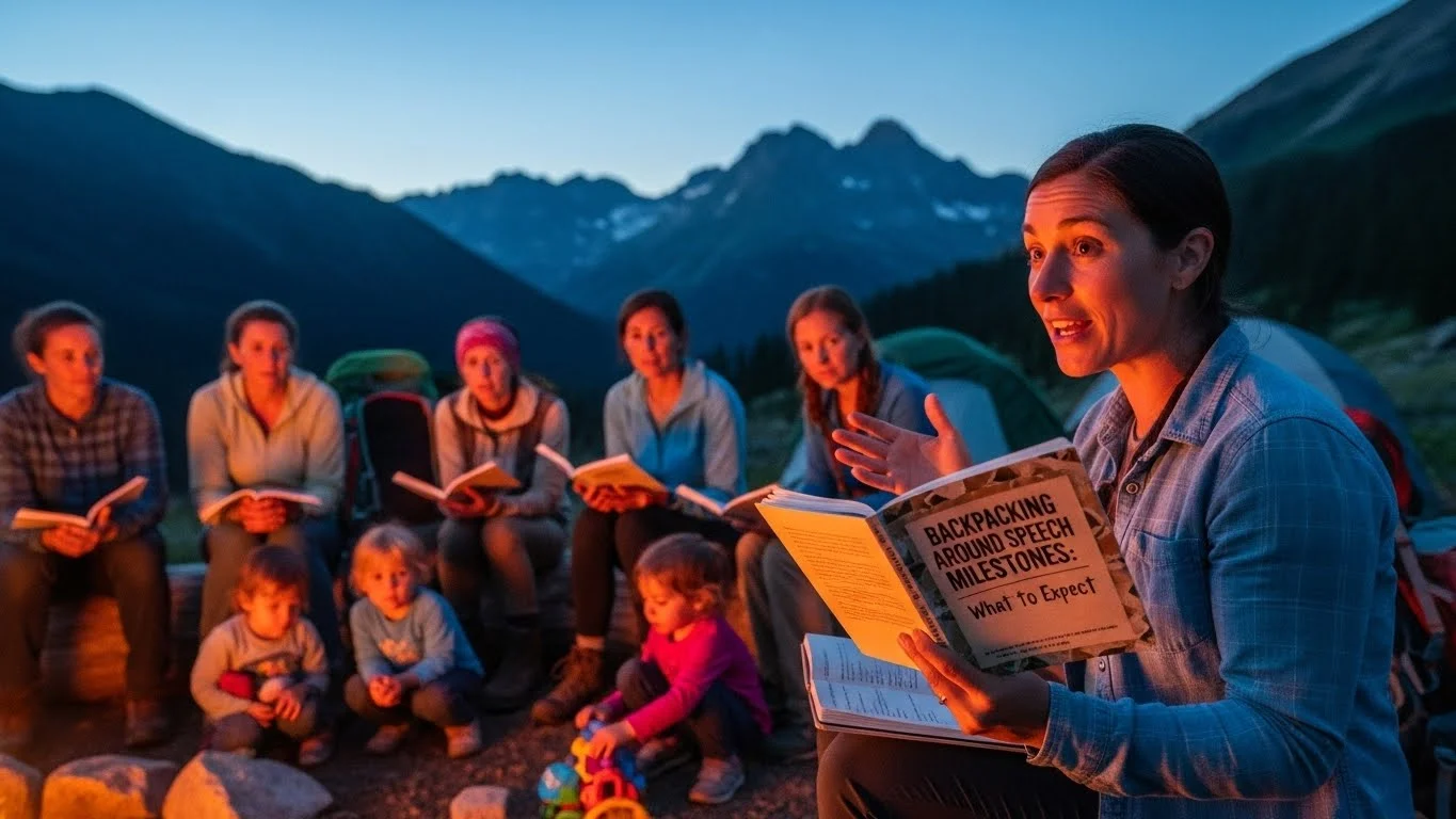 Backpacking Around Speech Milestones: What to Expect