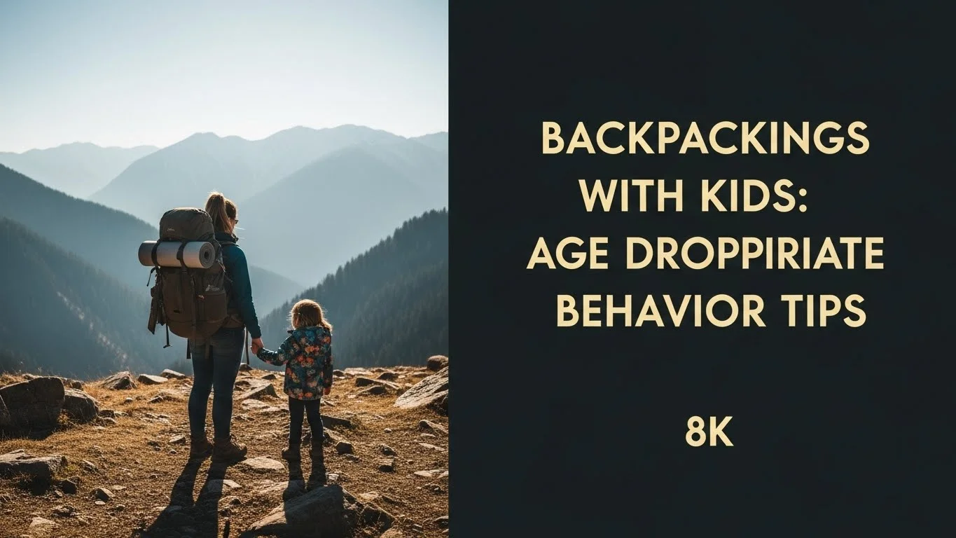 Backpacking with Kids: Age-Appropriate Behavior Tips