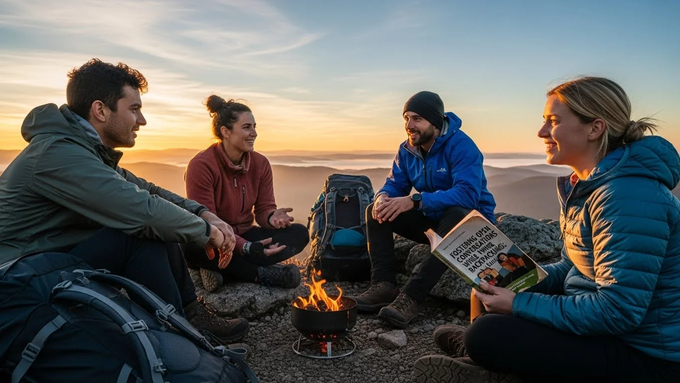 Fostering Open Conversations While Backpacking: A Guide