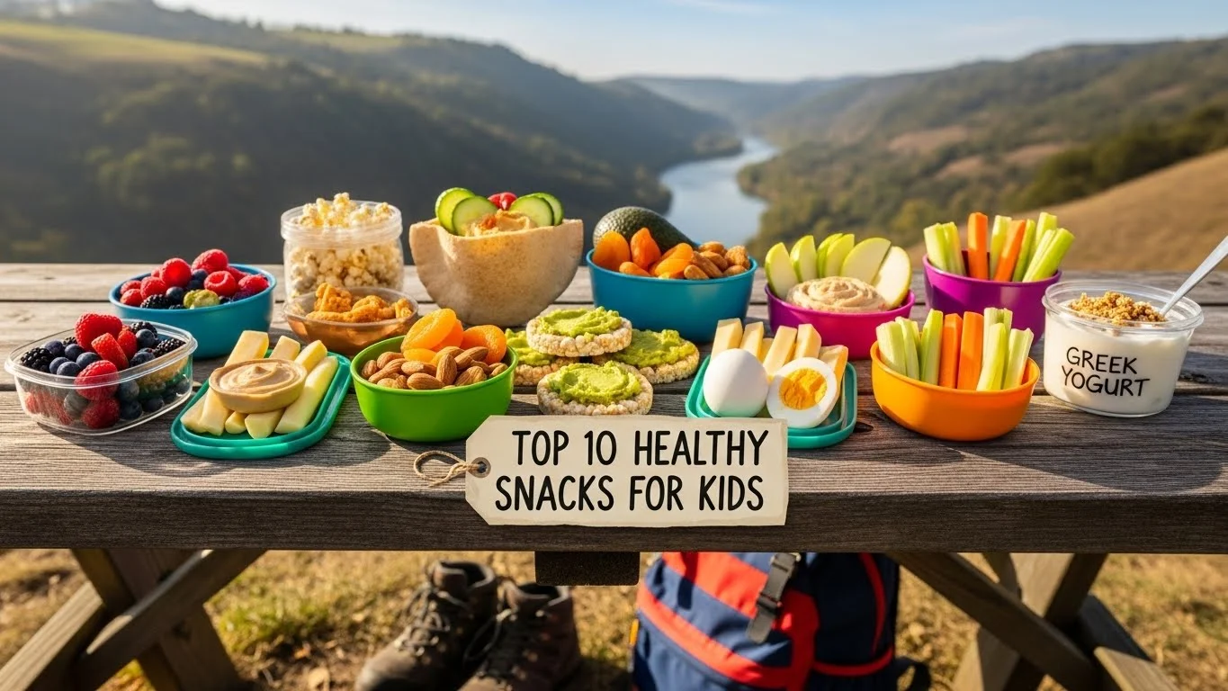 Top 10 Healthy Snacks for Kids on Your Next Adventure