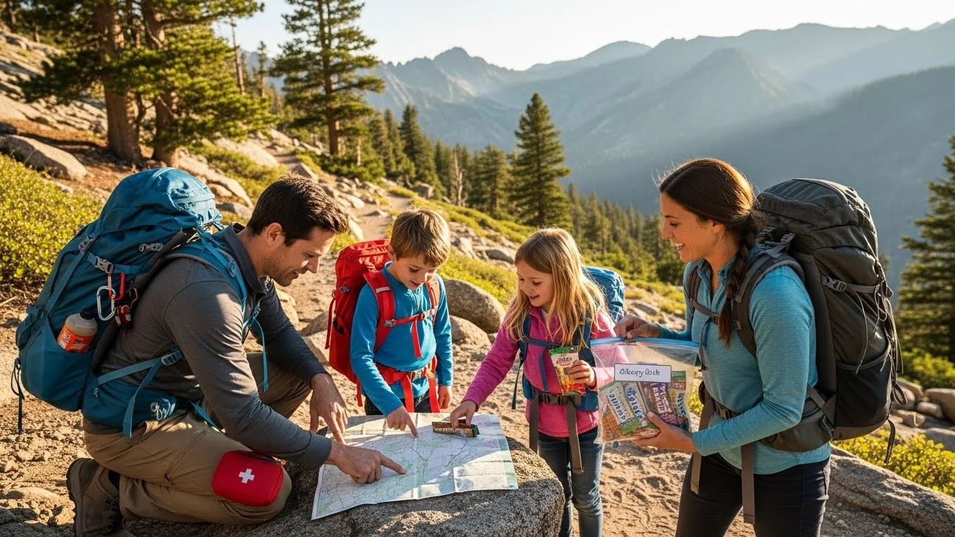 Backpacking with Kids: Navigating Food Allergies Safely