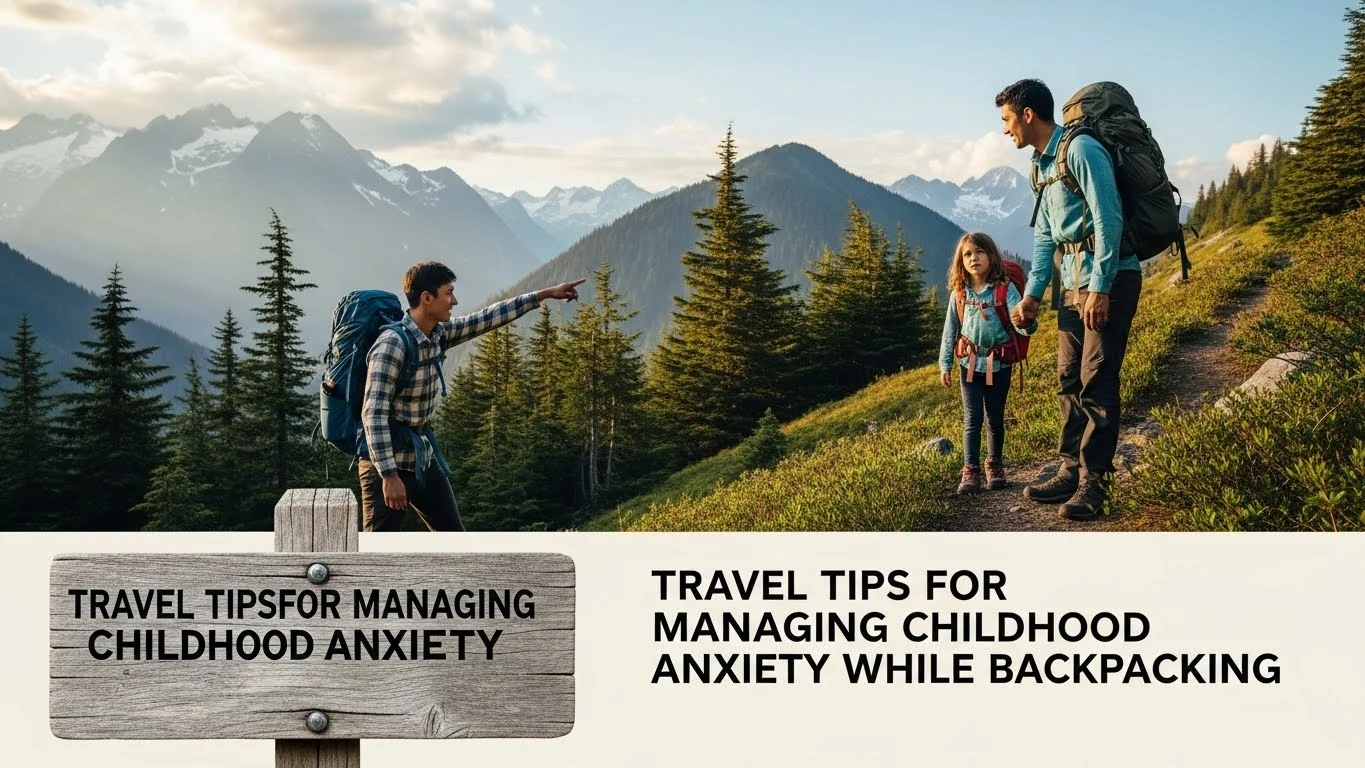 Travel Tips for Managing Childhood Anxiety While Backpacking