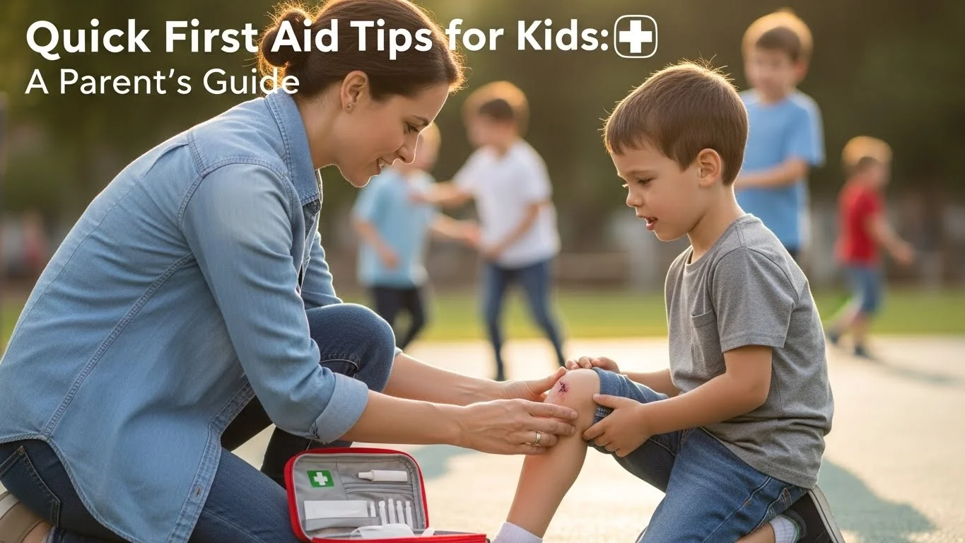 Quick First Aid Tips for Kids: A Parent's Guide