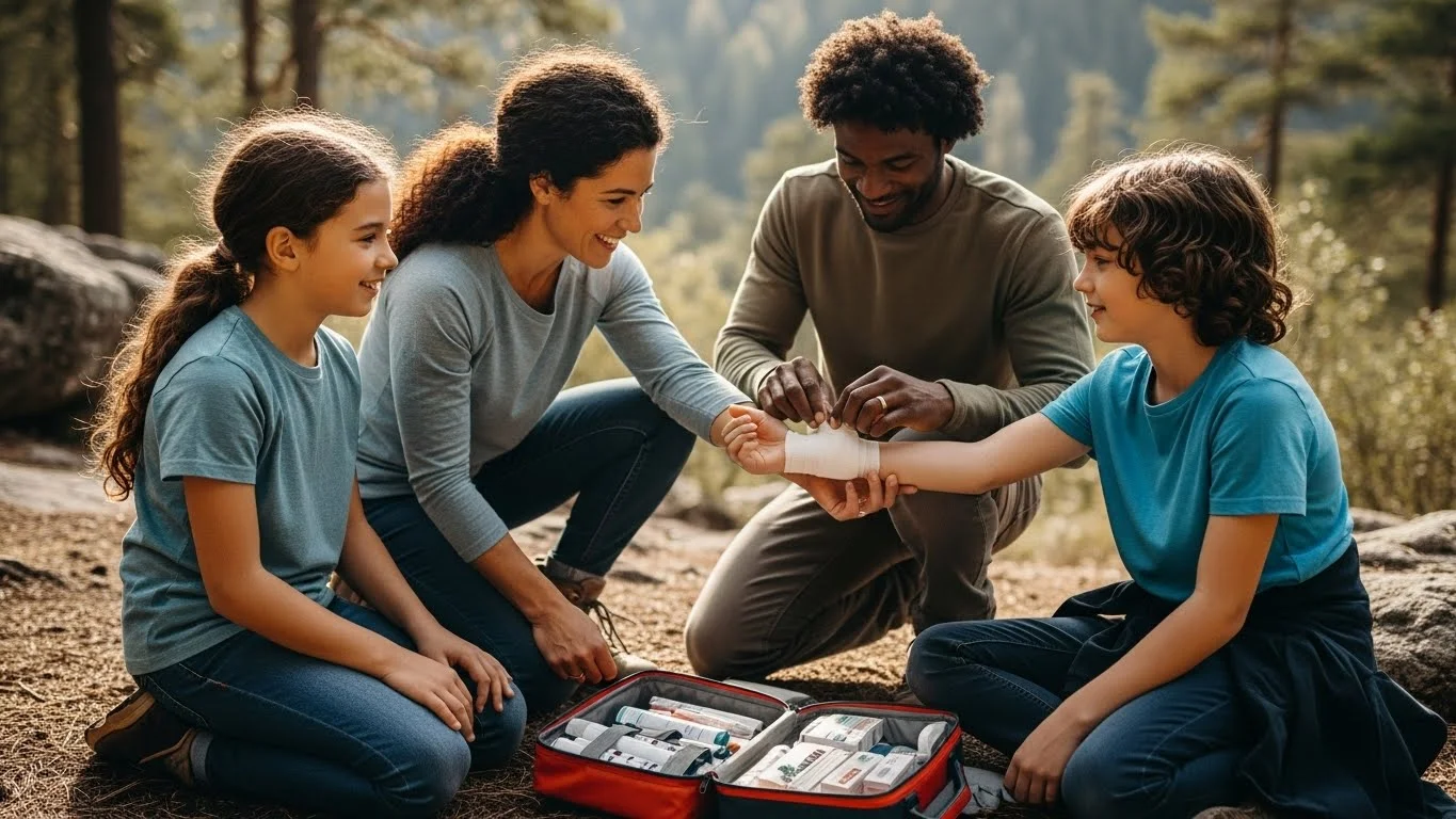 First Aid Basics for Kids: Keep Your Family Safe on Adventures