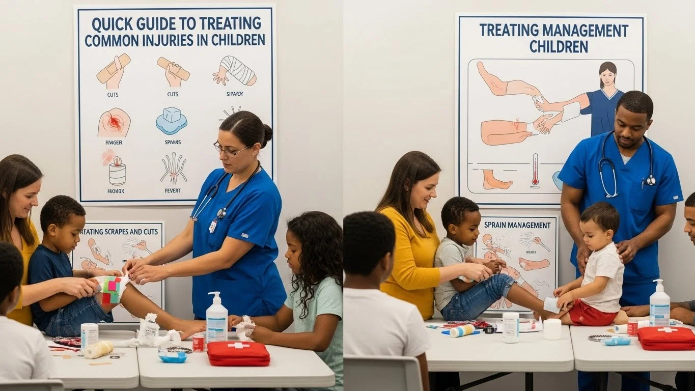 Quick Guide to Treating Common Injuries in Children