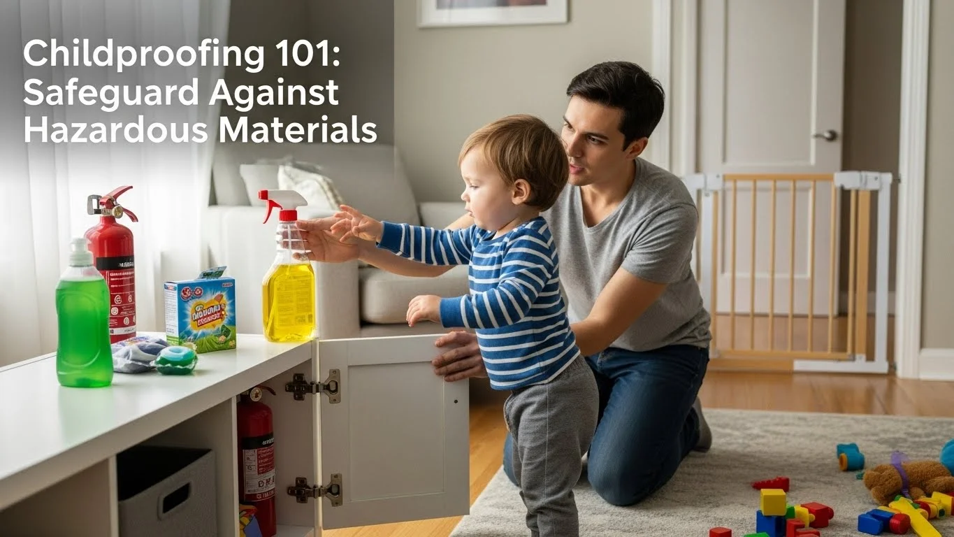 Childproofing 101: Safeguard Against Hazardous Materials