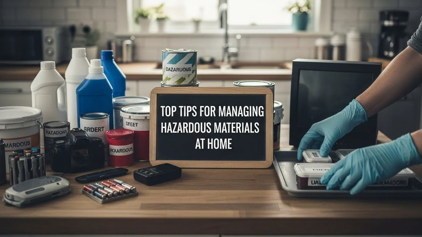 Top Tips for Managing Hazardous Materials at Home