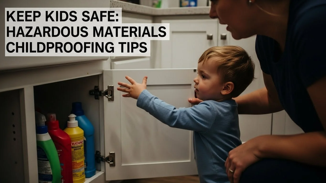 Keep Kids Safe: Hazardous Materials Childproofing Tips