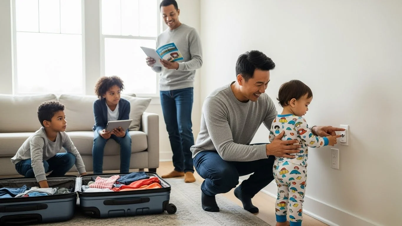 Traveling with Kids: Ensure Home Electrical Safety First