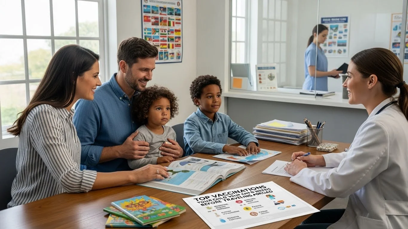 Top Vaccinations Your Child Needs Before Traveling Abroad