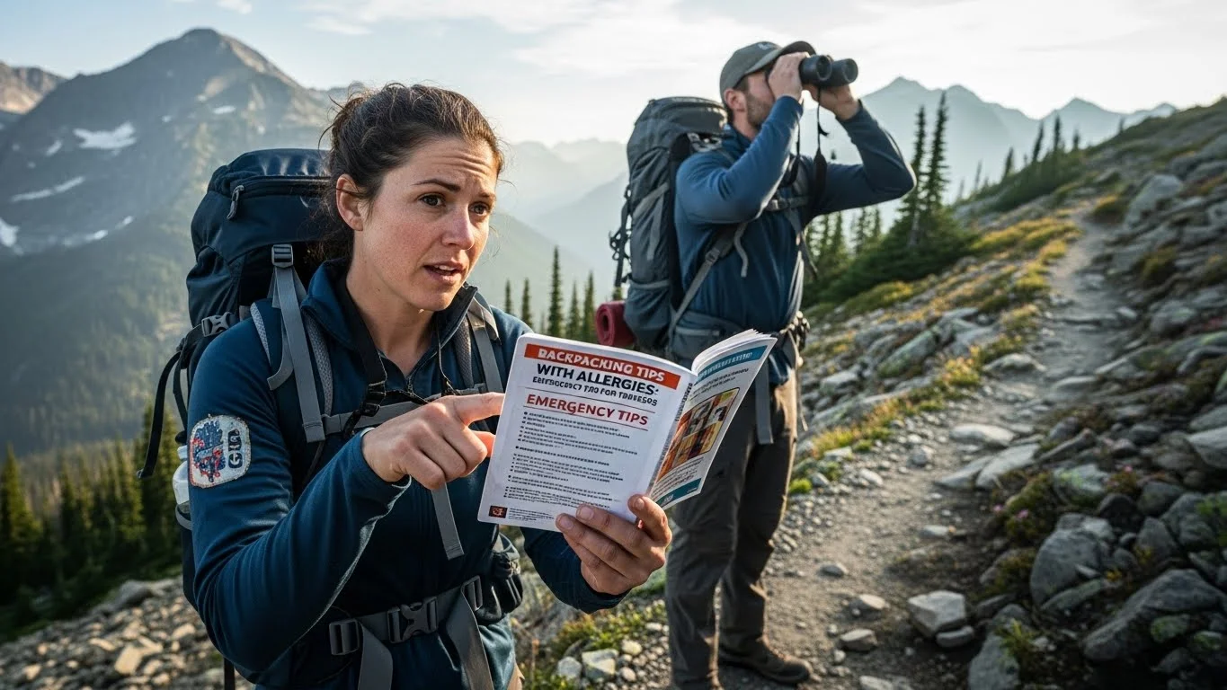 Backpacking with Allergies: Emergency Tips for Travelers