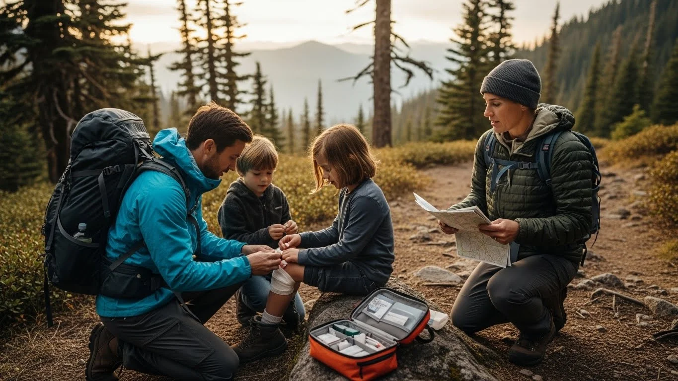 First Aid Basics Every Backpacking Parent Should Know