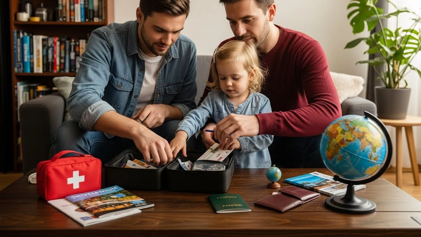 Create an Emergency Contact List for Family Travel Safety