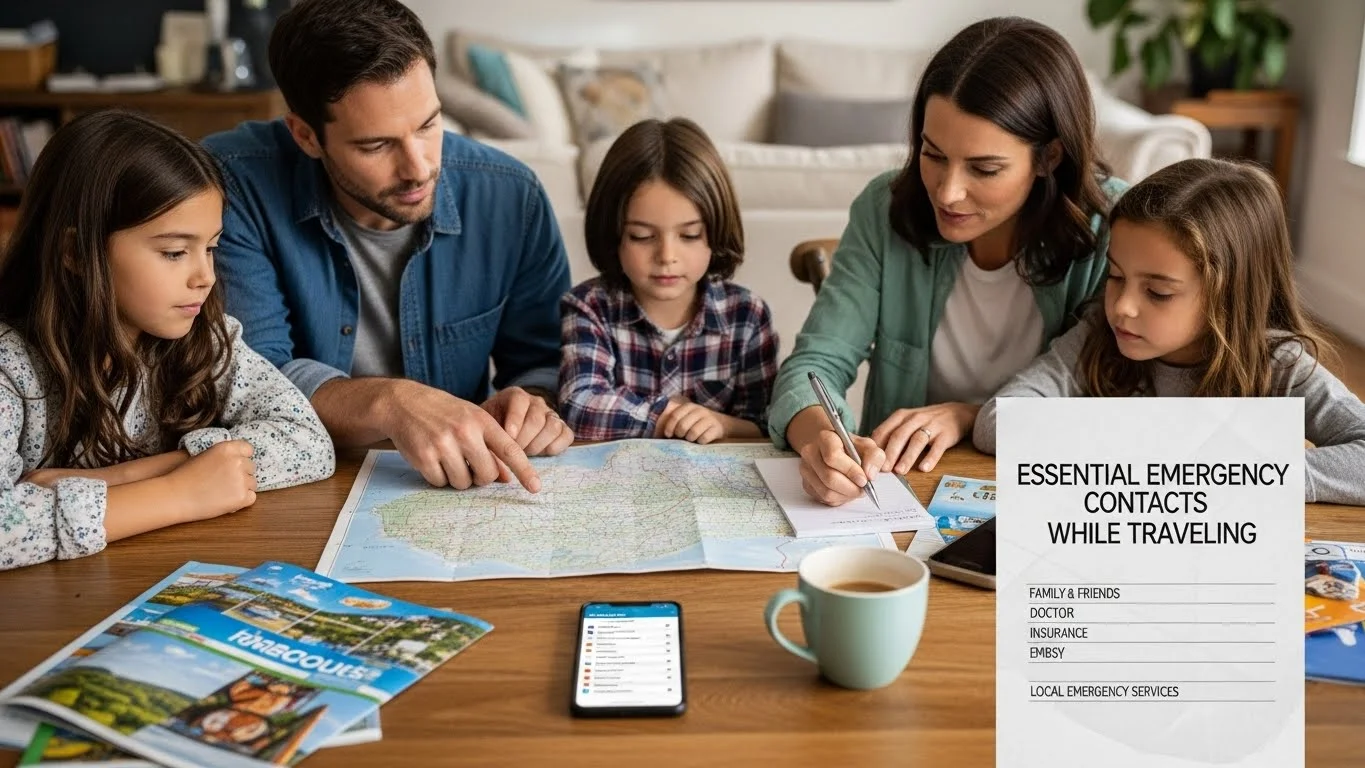 Essential Emergency Contacts Every Family Should Have While Traveling