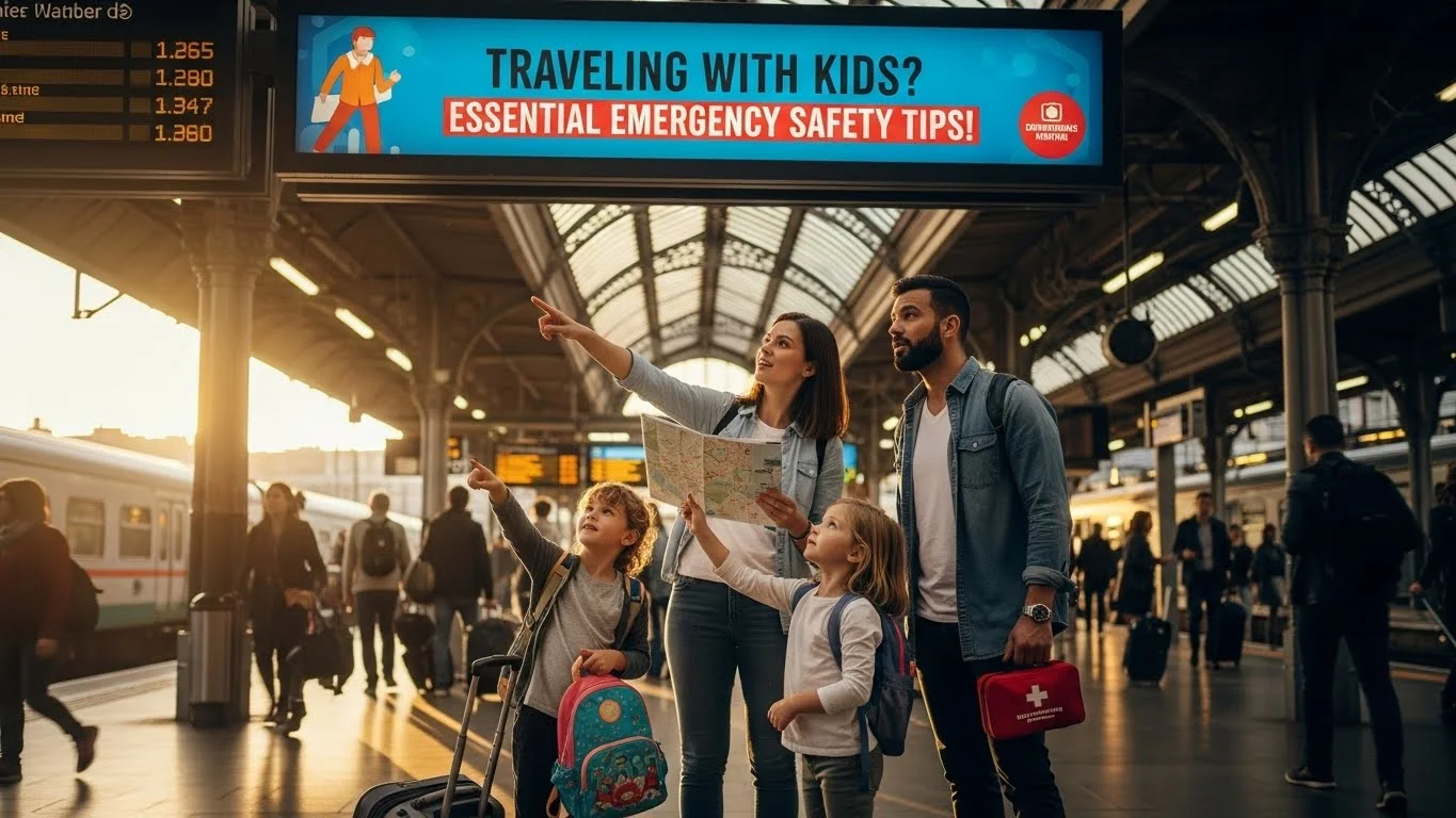 Traveling with Kids? Essential Emergency Safety Tips!