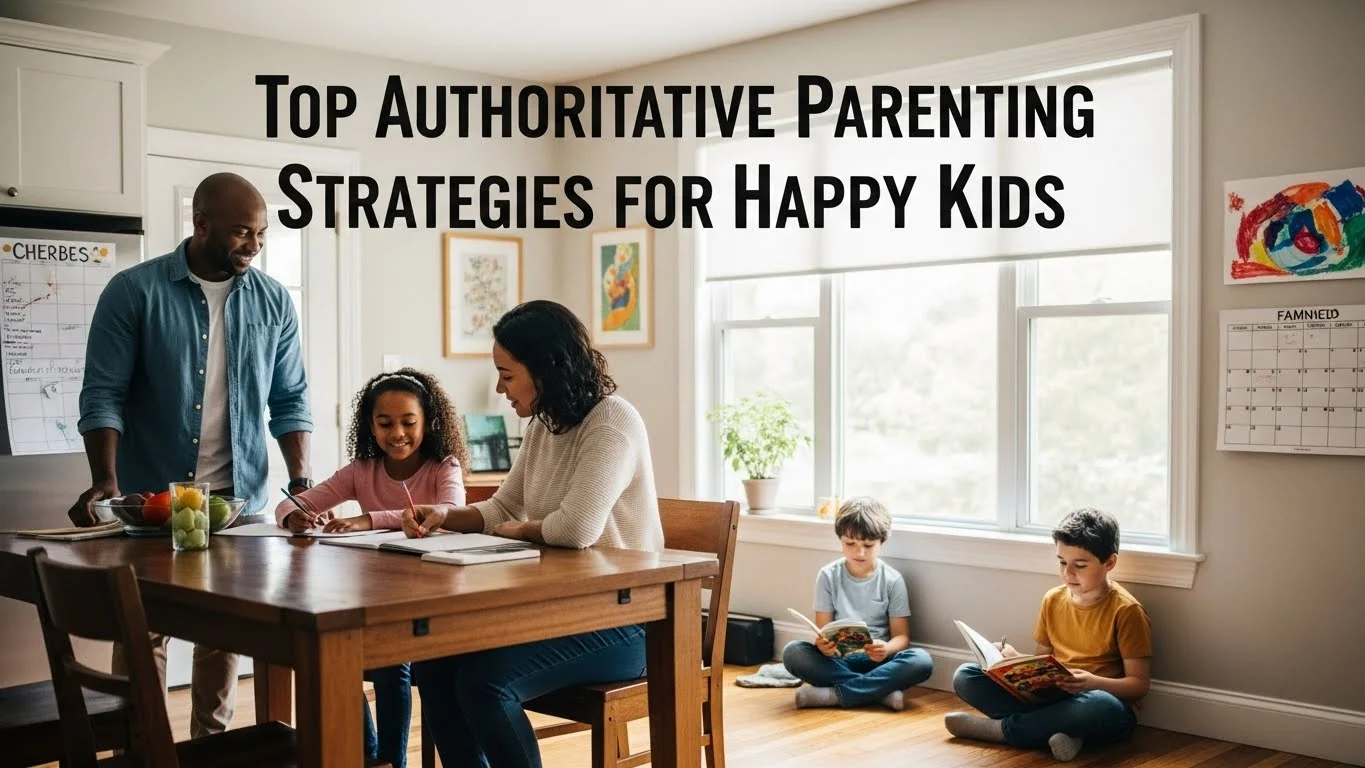 Top Authoritative Parenting Strategies for Happy Kids
