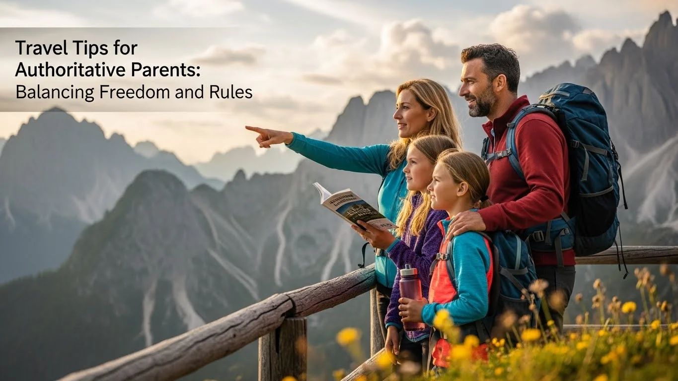 Travel Tips for Authoritative Parents: Balancing Freedom and Rules