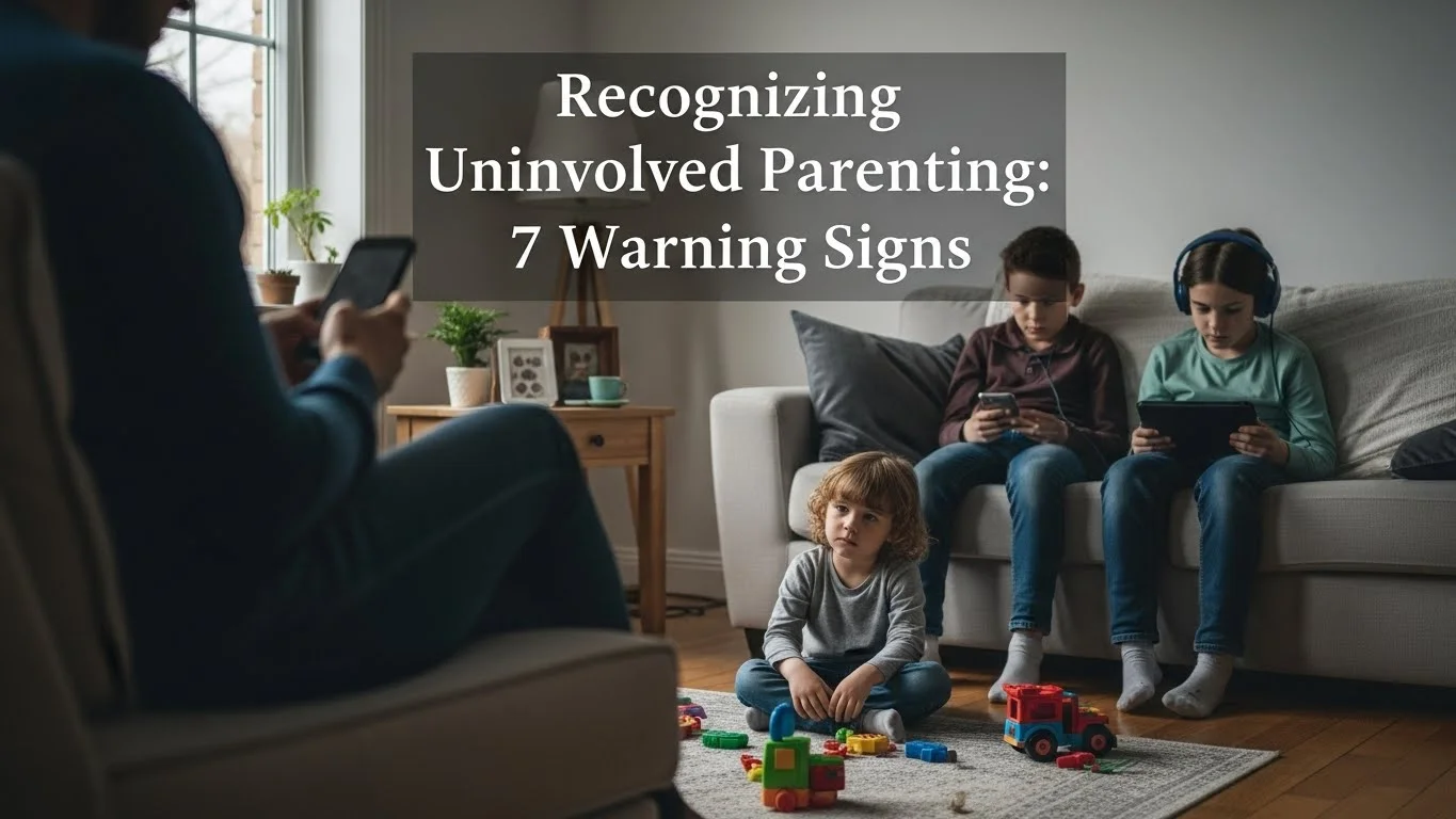 Recognizing Uninvolved Parenting: 7 Warning Signs